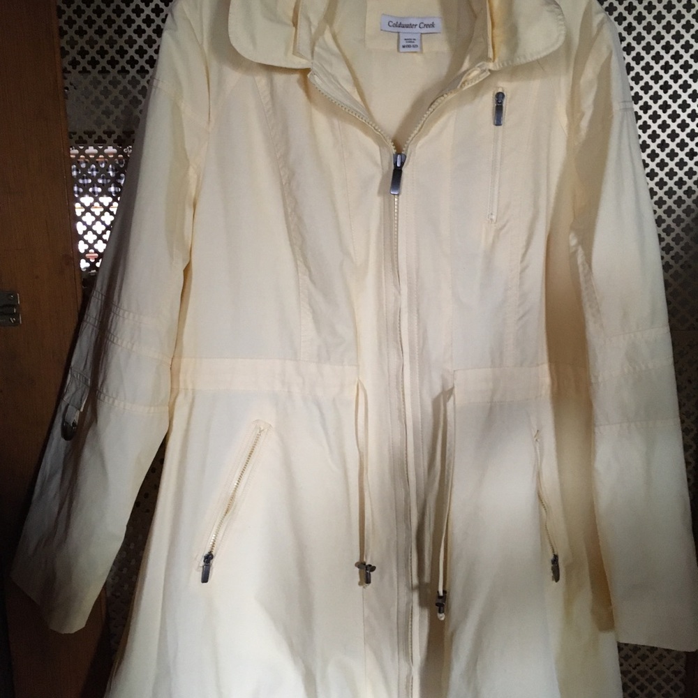 COLDWATER CREEK RAINCOAT M 10/12